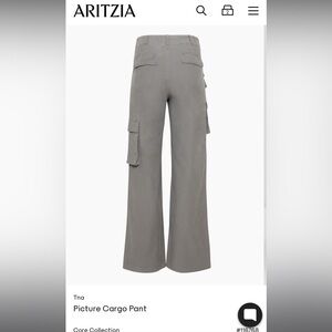 TNA Picture Cargo Pant (Nomad Taupe - size 10)